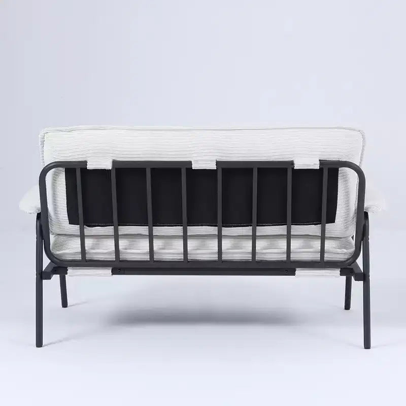 Divano MAYEERTY 53 pollici beige adatto a diversi ambienti per appartamento piccolo, soggiorno, camera da letto