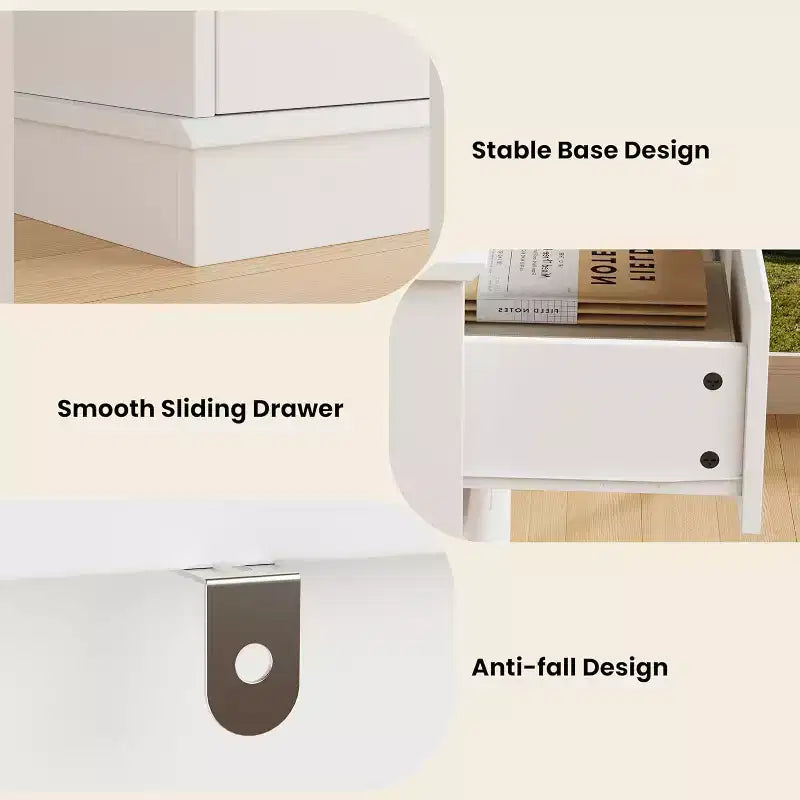 Cassettiera a 6 cassetti, organizer per cassetti di armadi moderni, mobile contenitore in legno per camera da letto, soggiorno, ingresso