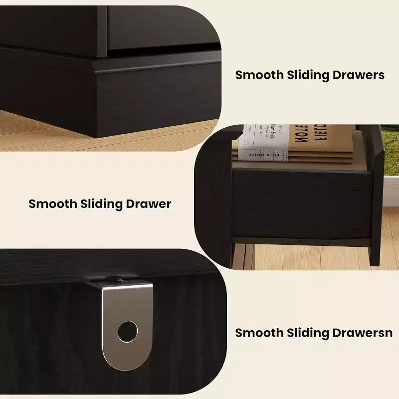 Cassettiera a 6 cassetti, organizer per cassetti di armadi moderni, mobile contenitore in legno per camera da letto, soggiorno, ingresso