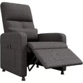 Adjustable Recliner Ergonomic Overstuffed Single Sofa, Adults Home Theater Seating with Side Pockets, Tall Back, Padded Seat, for Living Room