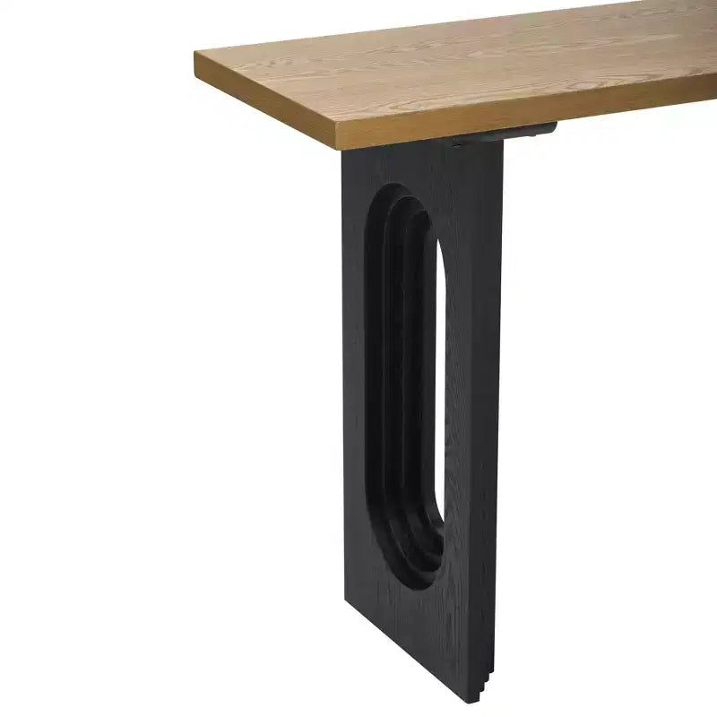 Tavolino Rotondo Moderno con Gambe Scavate - Tavolino d'Appoggio per Ingresso e Soggiorno