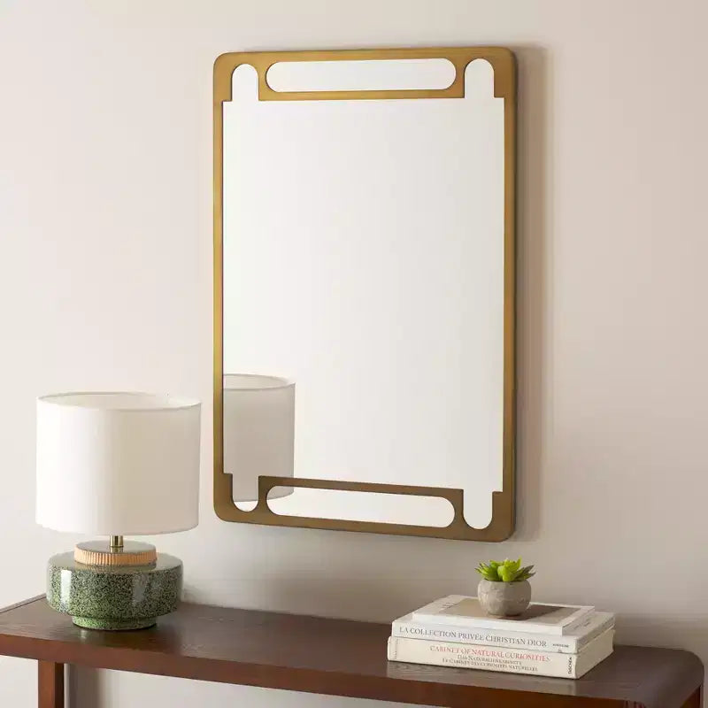 Specchio da parete oro antico 24 x 36 pollici