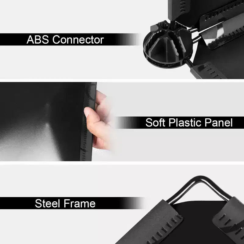 Costway fai da te armadio portatile a 12 cubi, guardaroba organizer vestiti con ante