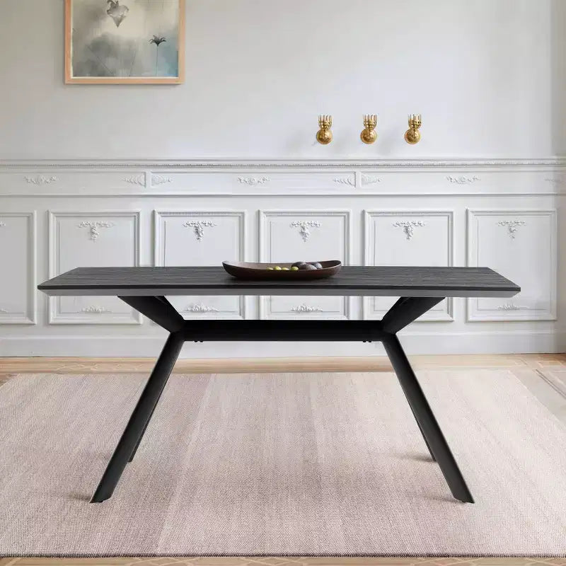 Tavolo da pranzo Armen Living 63 Margot con piano rettangolare