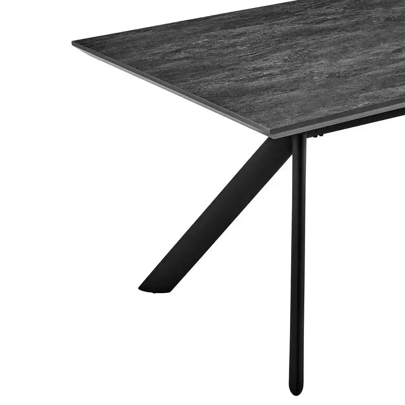 Tavolo da pranzo Armen Living 63 Margot con piano rettangolare