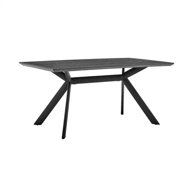 Tavolo da pranzo Armen Living 63 Margot con piano rettangolare
