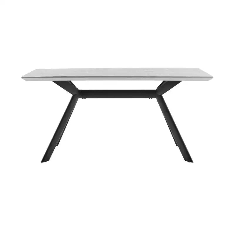 Tavolo da pranzo Armen Living 63 Margot con piano rettangolare