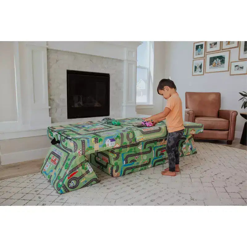 Divano e tappeto lounge per bambini