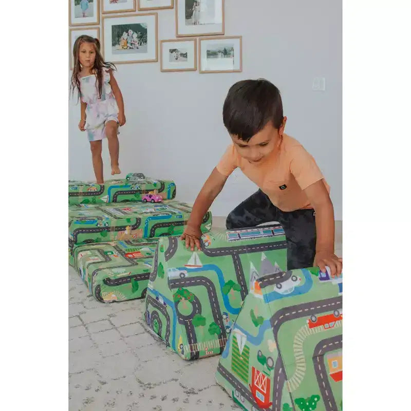 Divano e tappeto lounge per bambini