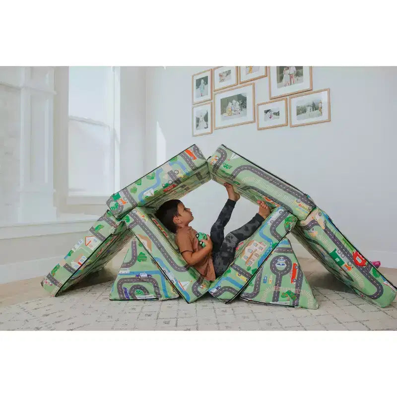 Divano e tappeto lounge per bambini